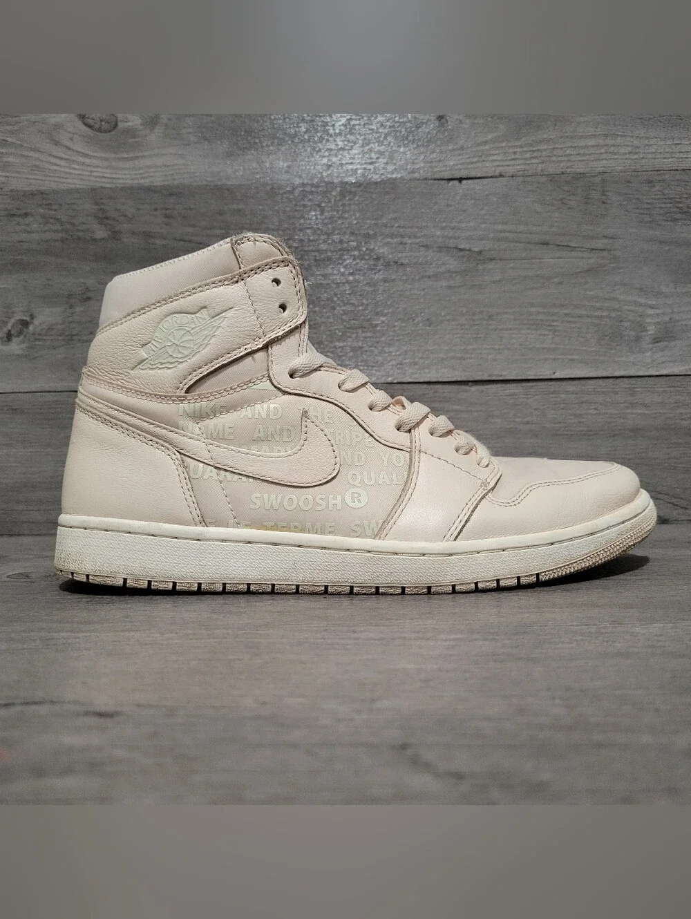 Air Jordan 1 Retro High Guava Ice Men's 10.5 Sail Pink 555088-801